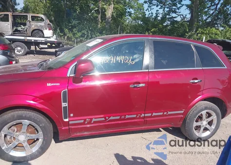 2009 Saturn Vue Hybrid 4-Cyl Base z USA, uszkodzony, nr VIN 3GSCL93Z39S538706